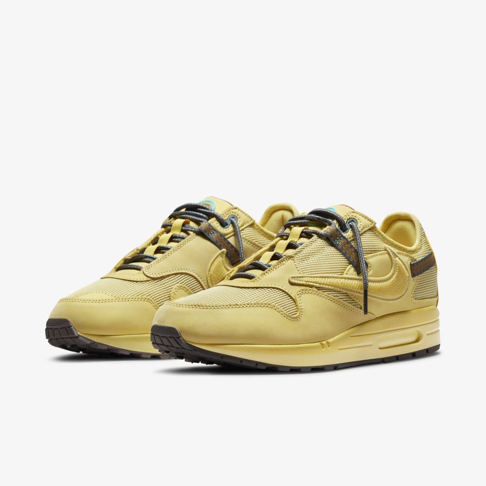 Nike air max 1 leather premium wheat pack sale